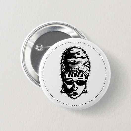 Breiter Flair Button (Vorne & Hinten)