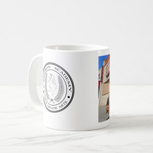 Breiter Hall Kaffeetasse (Vorderseite Links)