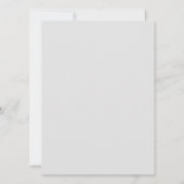 BREITERINVITATIONEN Flachkarte ART&DESIGN STIL (Rückseite)