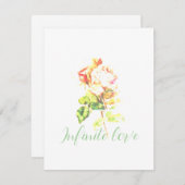 BREITERINVITATIONEN Flachkarte ART&DESIGN STIL (Vorne/Hinten)