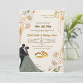 BREITERSUCHUNG, SAVE THE DATE EINLADUNG (Stehend Vorderseite)