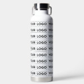Breites Logo-Muster Trinkflasche (Vorderseite)