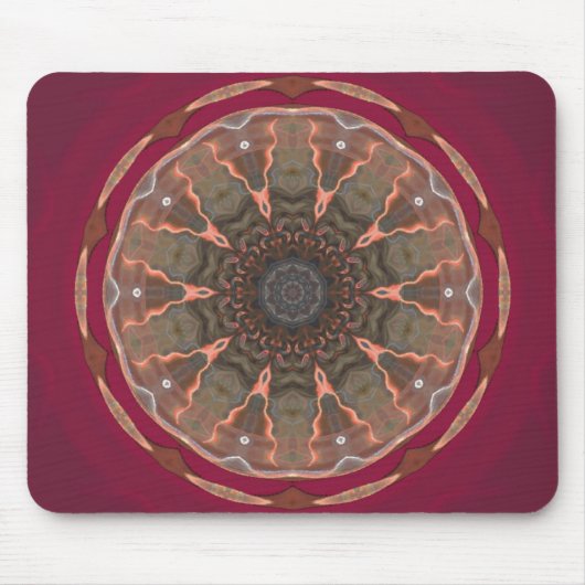 Breites mit Augen Mousepad (Vorne)