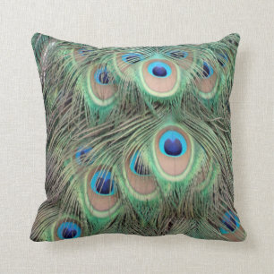 Breites Spreed der Pfau-Augen Kissen