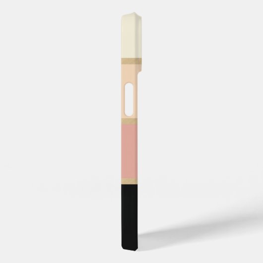 Breitgestrichener moderner Monogramm-Name Case-Mate iPhone Hülle (Rückseite / Rechts)