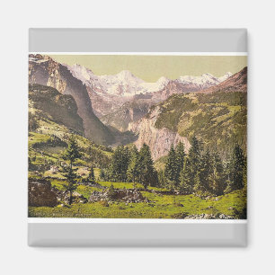 Breithorn von Wengen, Bernese Oberland, Switzerla Magnet