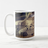 BREITKARTE DER OZ GALE FARM KAFFEETASSE (Links)