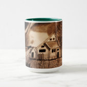 BREITKARTE DER OZ GALE FARM TASSE (Zentrum)