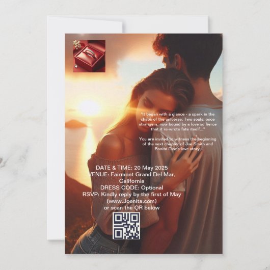 BREITKARTE EINLADUNG (Rückseite)