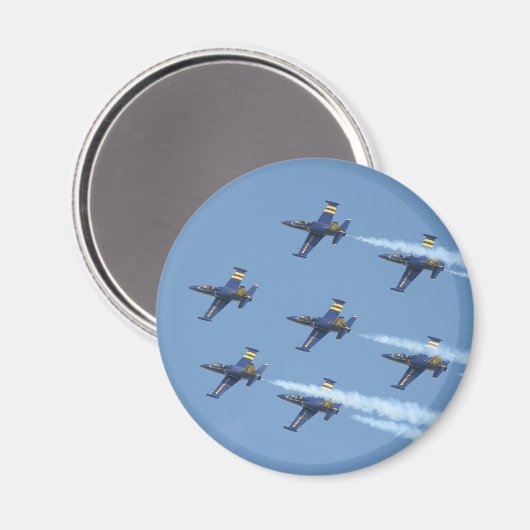 Breitling Air Squadron auf der Flugmesse Magnet (Vorderseite/Rückseite)