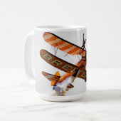 Breitling Flügel-Wanderer Kaffeetasse (Vorderseite Links)