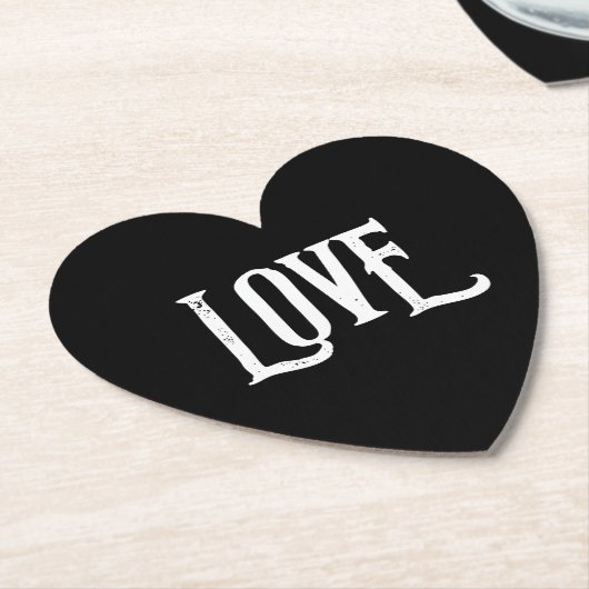 BREITPAPIER UNTERSETZER LIEBE (angewinkelt)