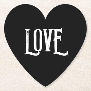 BREITPAPIER UNTERSETZER LIEBE