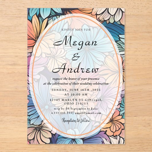 BREITUNG - Öffentliche Aufforderungen Acryleinladungen (Vorderseite)