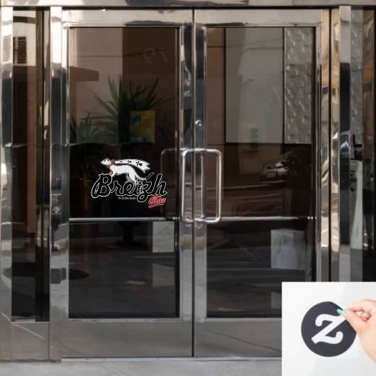 Breizh Atao Fensteraufkleber (Büro Tür)