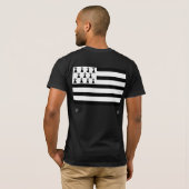 BREIZH (BRETAGNE) T-Shirt (Schwarz voll)