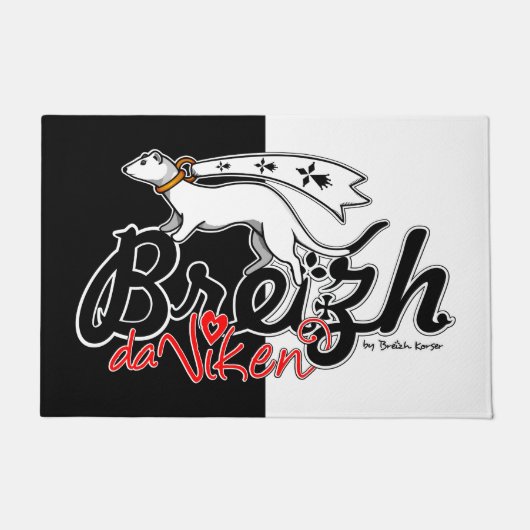 Breizh da viken fußmatte (Vorderseite)