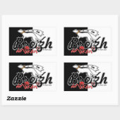 Breizh da viken (la Bretagne pour toujours) Rechteckiger Aufkleber (Blatt)