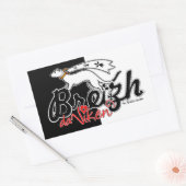Breizh da viken (la Bretagne pour toujours) Rechteckiger Aufkleber (Umschlag)