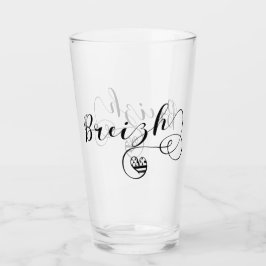 Breizh Flag in Heart, Bretagne, Breton Language Glas