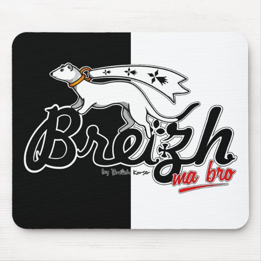 Breizh ma bro mousepad (Vorne)