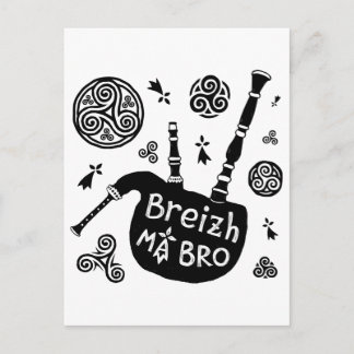 Breizh MA Bro Postkarte