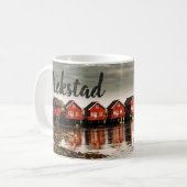 ‚Brekstand Norwegen‘ Kaffeetasse (Vorderseite Links)