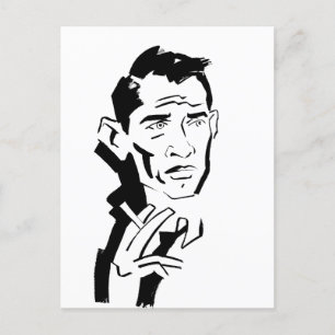 Brel Postkarte