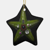 Brell Stern 1 Keramik Ornament (Links)