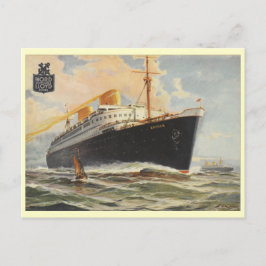 "Bremen" 1929 Postkarte