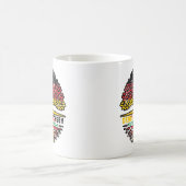 Bremen Bremer Deutschland Baum Wurzel Kaffeetasse (Mittel)