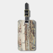 Bremen, Deutschland, 1719 Gepäckanhänger (Vorderseite vertikal)