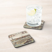 Bremen, Deutschland, 1719 Getränkeuntersetzer (Rechte Seite)