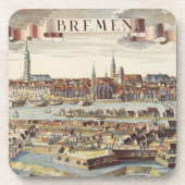 Bremen, Deutschland, 1719 Getränkeuntersetzer (Vorderseite)