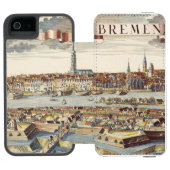 Bremen, Deutschland, 1719 Incipio iPhone Geldbeutel-Hülle (Folio Geöffnet)
