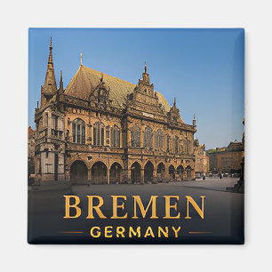 Bremen Deutschland Historische Stadt Reiseziel Magnet