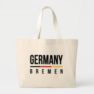 Bremen Deutschland Jumbo Stoffbeutel