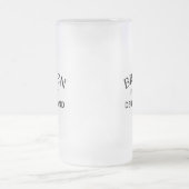 Bremen Deutschland koordiniert Deutschland Mattglas Bierglas (Mittel)