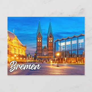 Bremen, Deutschland Postkarte