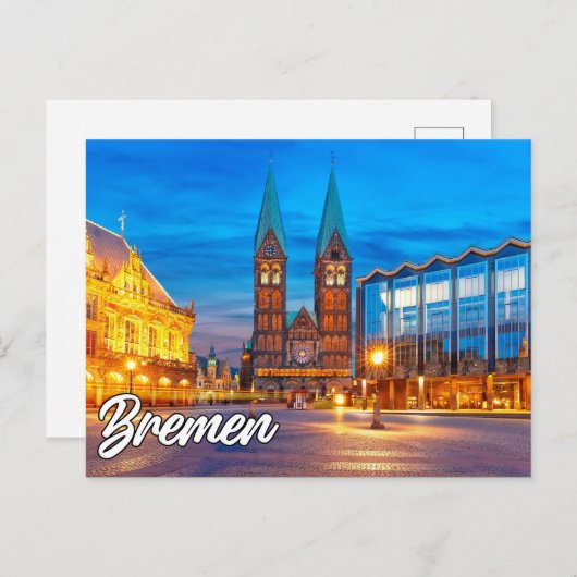 Bremen, Deutschland Postkarte (Vorne/Hinten)