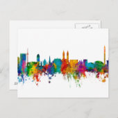 Bremen Deutschland Skyline Postkarte (Vorne/Hinten)