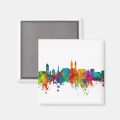 Bremen Germany Skyline Magnet (Vorderseite/Rückseite)