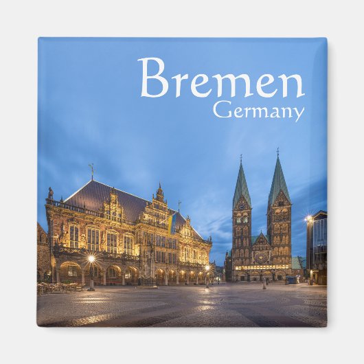 Bremen Germany Souvenir Magnet (Vorne)
