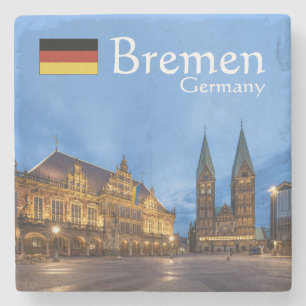 Bremen Germany Souvenir Steinuntersetzer