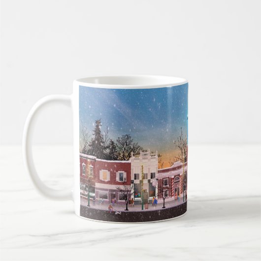 Bremen, Indiana Winter Wonderland 11oz Coffee Cup Kaffeetasse (Links)