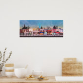 Bremen, Indiana 'Winter Wonderland' Poster (Küche)