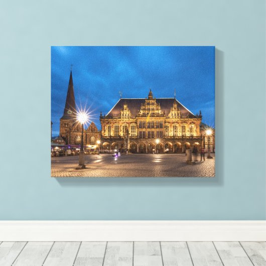 Bremen Leinwanddruck (Insitu (Holzboden))