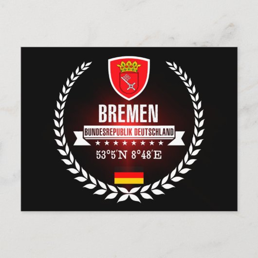 Bremen Postkarte (Vorderseite)