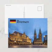 Bremen Postkarte (Vorne/Hinten)