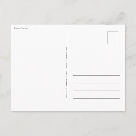 Bremen Postkarte (Rückseite)